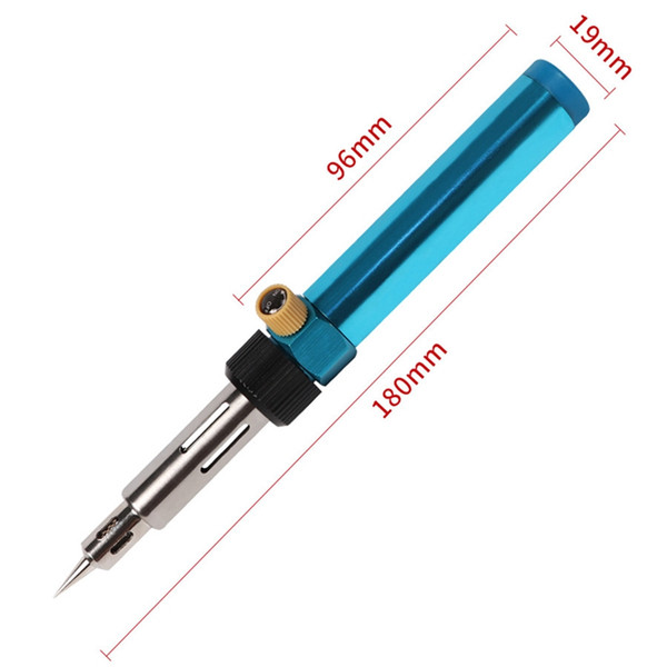 Multi-function Adjustable Temperature Gas Soldering Iron Cordless Welding Pen Burner Butane Blow Torch Solder Iron Hot Air Gun