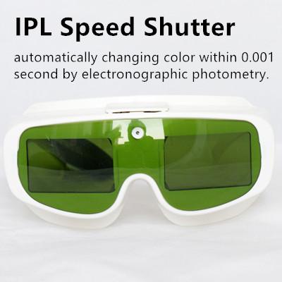 IPL safety goggles laser eye protection goggles IPL Speed Shutter automatic shutter