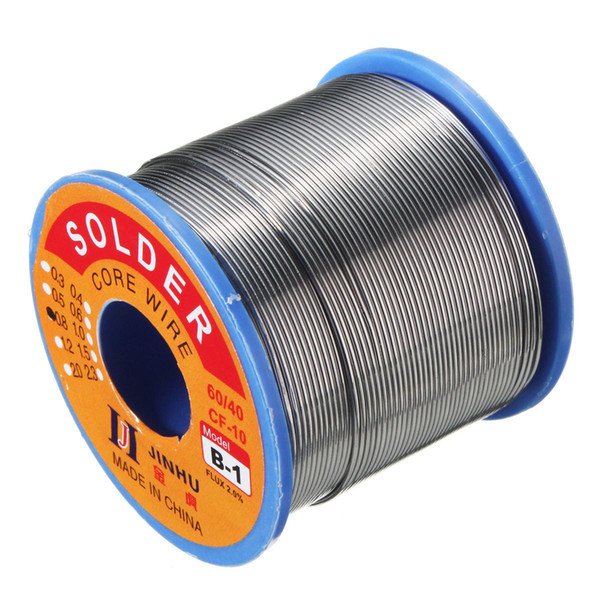 Tin Lead Solder Wire Melt Rosin Core Solder Soldering Wire Roll 0.5/0.7/1MM 60/40 FLUX 2.0% 500g