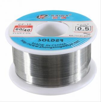 100g Excellent quality 0.5mm 60/40 Tin Lead melt Rosin Core Solder Soldering Wire 2% Flux Reel Roll