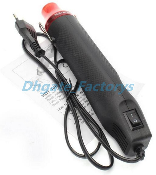 LS-300 220V 300W DIY Electric Heat Shrink Gun Power Tool Hot Air Temperature Gun with Supporting Seat Plastic FIMO