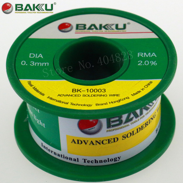 Dia.0.3mm, 45g Activated Advanced No-Clean Soldering Wire.High Wettability,Good Welding Effect,Shiny Solder Joints,No residue.