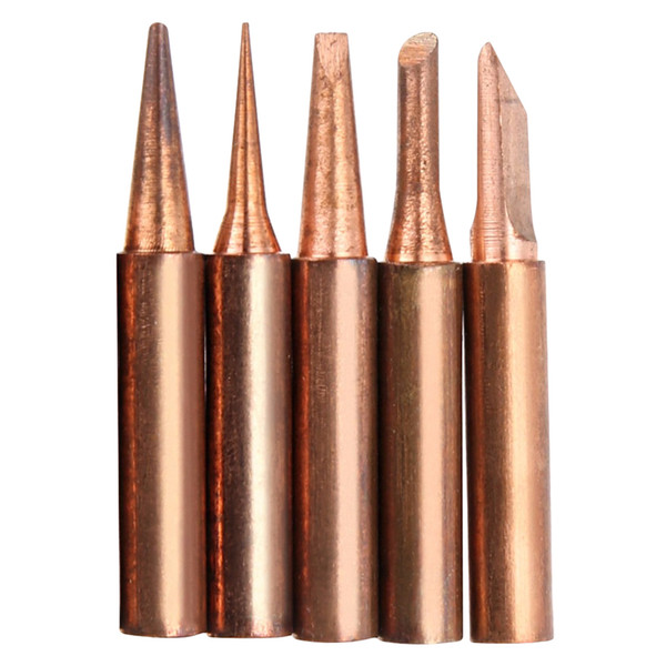 900M-T Soldering Iron Tip Pure Copper Lead-free For Hakko Soldering Rework Station Soldering Tips 5pcs/set X 3set