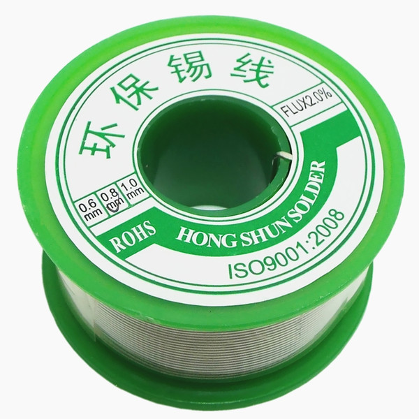 Professional Flux Solder Wire Reel Lead Free 0.7Cu Flu 2 Percent 0.8mm Diameter older Wire High Pure Reel Lead Free Tin Solder Soldering