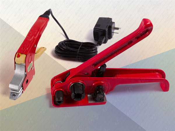 Free ship Sealless manual handy strap tool, electric heating welding strapping tool