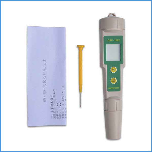 YIERYI high quality 169E ORP/Redox Tester waterproof ORP meter,ORP tester 0~+/-1999mV