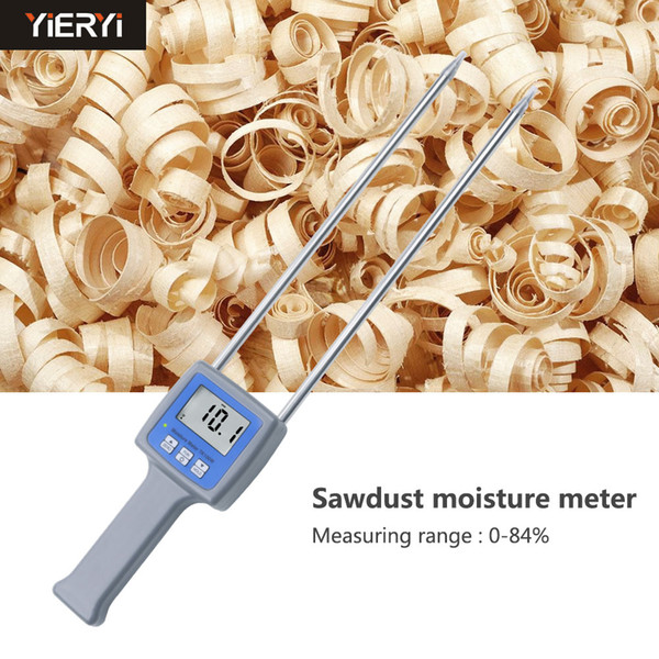 TK100W Professional Saw Moisture Meter Moisture Analyzer Hygrometer Is A Tool for Measuring Moisture Content of Wood Bark Bamboo Sawdust