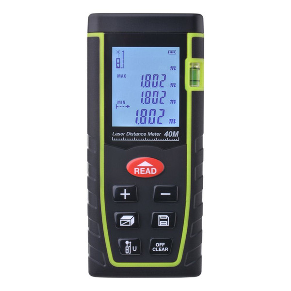 7-Key 40M/80M Digital LCD Laser Distance Meter Range Finder Measure Diastimeter BI529/530