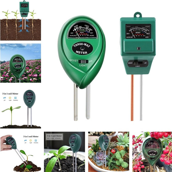 Analog Soil Moisture Meter For Garden Plant Soil Hygrometer Water PH Tester Tool Without Backlight Indoor Outdoor practical tool 4822