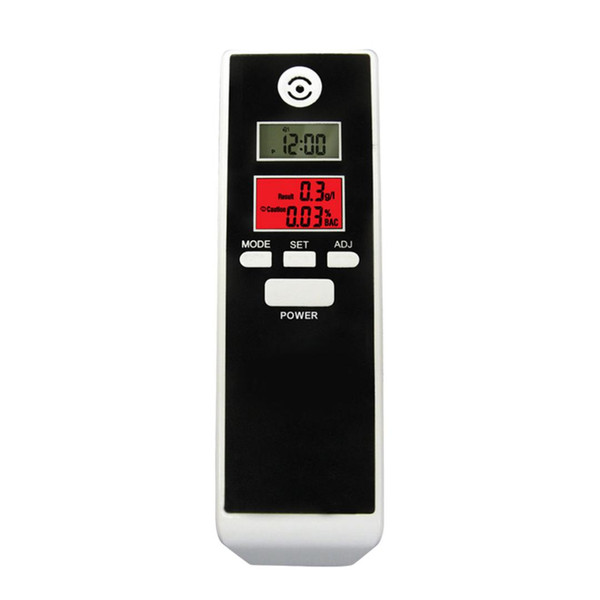 1pcs LCD Digital Breathalyzer Alcohol Tester Professional Breath Parking Detector Gadget With Backlight Driving Essentials