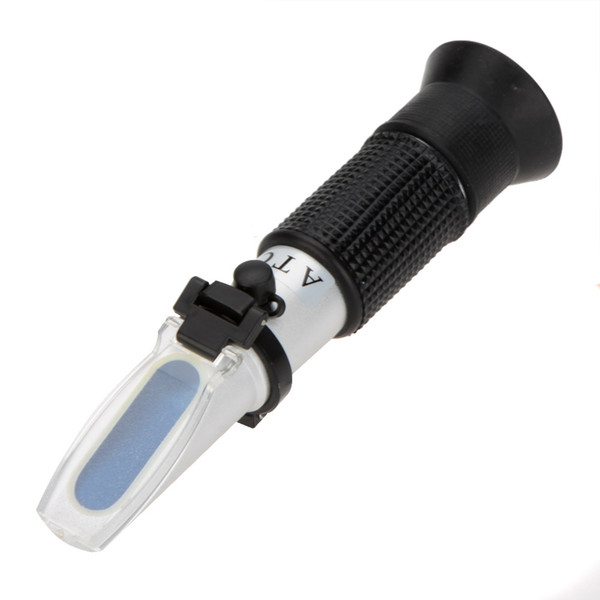 High Precision ATC Handheld Honey Sugar solutions Brix Refractometer Saccharometer Measuring 0-32% Handheld Refractometer