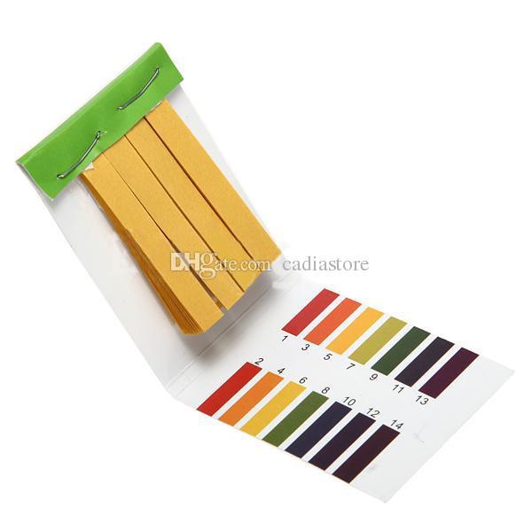 160 Strips Full Range pH Alkaline Acid 1-14 Test Paper Water Litmus Testing B00360 BARD