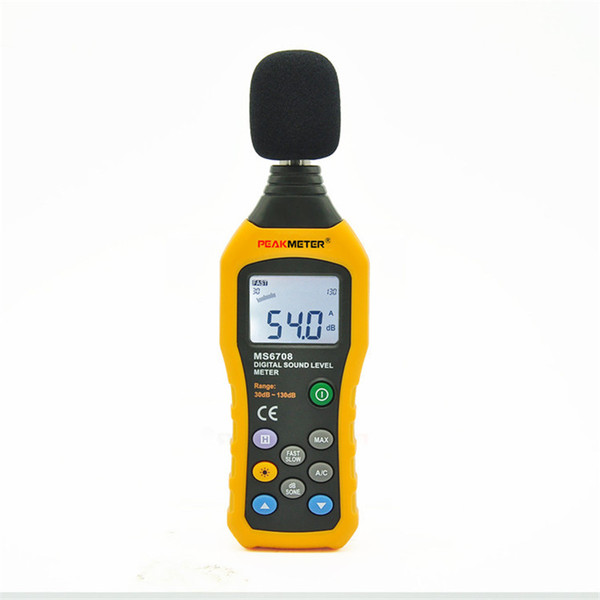 free shipping new type high precision digital sound level meter noise detector voice gauge noise tester Instrument tools CE ROHS approved