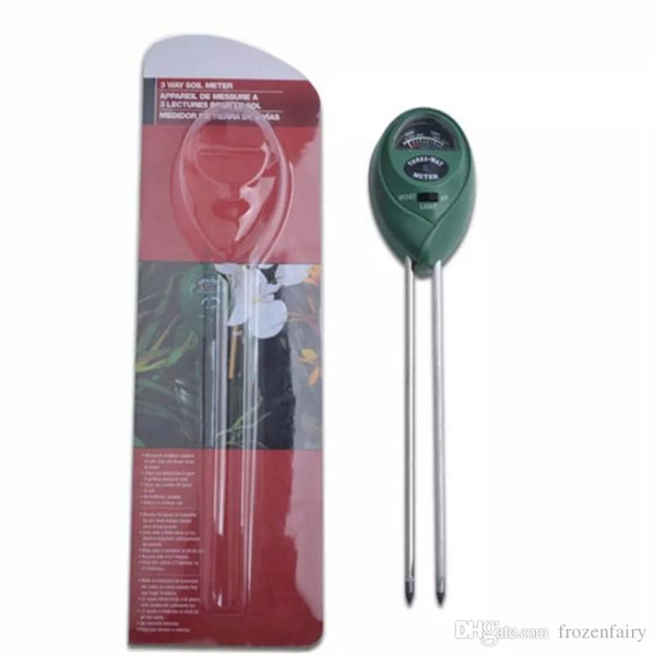 3 in 1 Digital PH Meter plants Flowers Soil Water Light Tester Sensor Monitor for Aquarium Indoor Garden Plant Flowers PH meter aa652-658