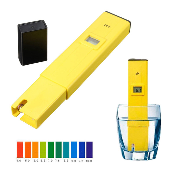 Wholesale Digital PH Tester Meter Pocket Pen Aquarium Pool Water Wine Urine LCD Pen Monitor INS_210