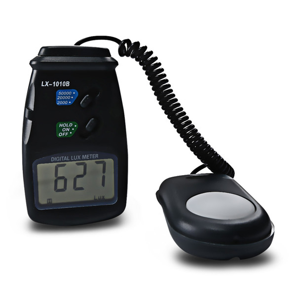 WHDZ Handheld Digital 50000Lux Luxmeter LCD Data-hold for Luminance Measurement of Home Hotel Office Saturation Tester