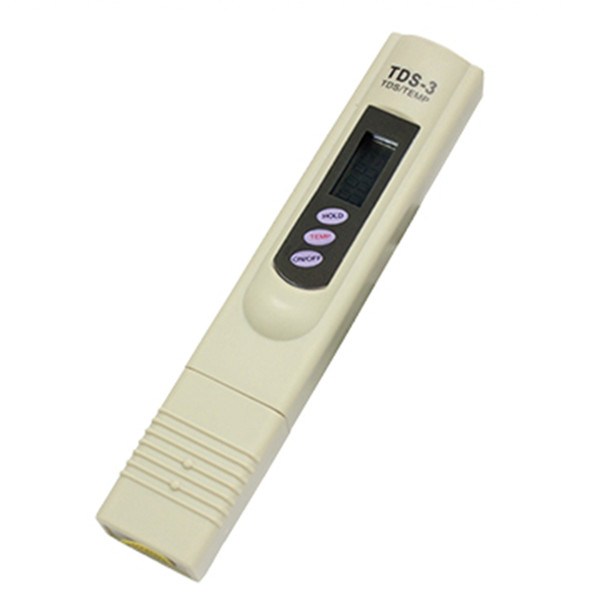 TDS Digital LCD Meter Water Quality Purity / Temperature Tester-Beige