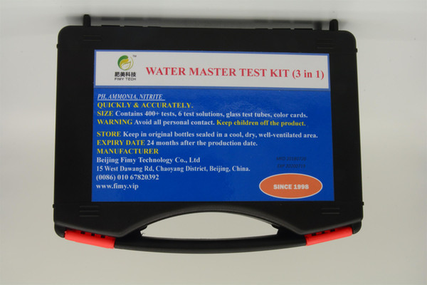 Rapid ph water detection kit (water quality detection of aquaculture, lakes, fish tanks, living areas of aquatic animals, etc.)