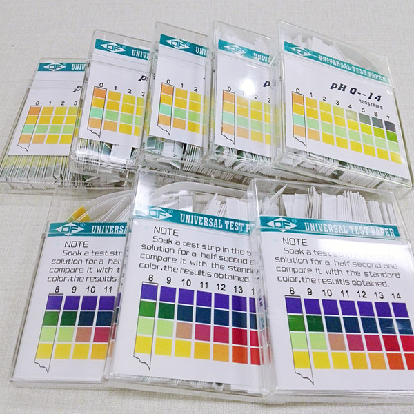 100 strips Litmus pH Test paper ph strip 0-14 Water Quality Tester