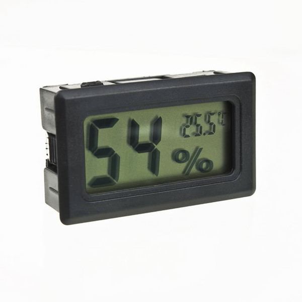 Wholesale-Mini Digital LCD Indoor Convenient Temperature Humidity Meter Thermometer Hygrometer Gauge