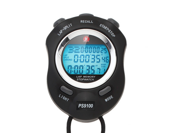 Zhuiri ps-9100 luminous 100 electronic stopwatch sports referee electronic timer running