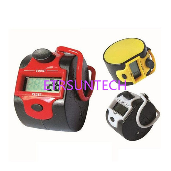 Mini 5 Digit Tally Counter Electronic LCD Display Digital Golf Finger Hand Ring Finger Mini Handheld Clicker QW7912