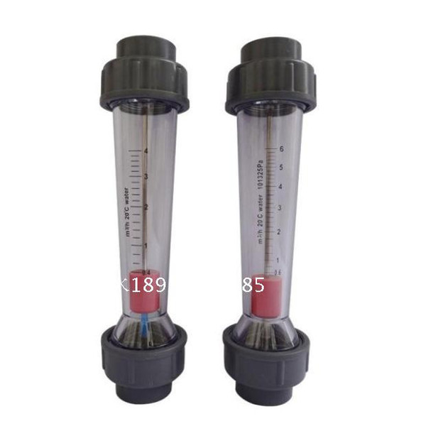 LZS Flowmeter Water LZT-32S Plastic Rotor / Float Flowmeter DN32