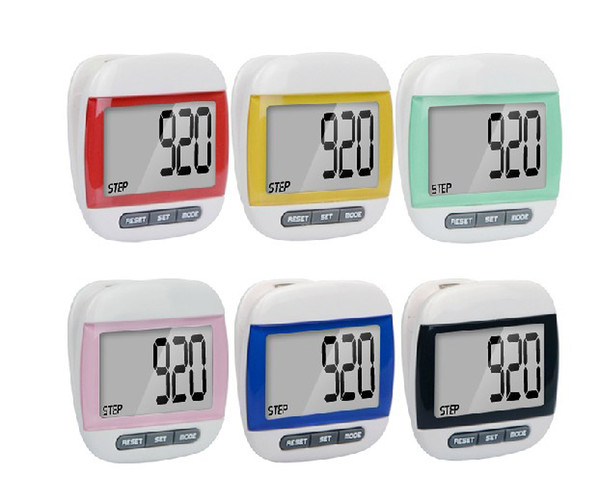 120PCS Fashion Hot Waterproof Multi-Function Digital Pedometer Walking Meter Fashion Screen Sport KLQ0027