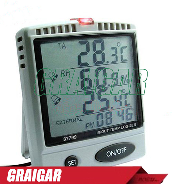 AZ87799 Desktop IN/OUT Humidity Temperature Datalogger,87799 IN/OUT TEMP.&RH% SD LOGGER