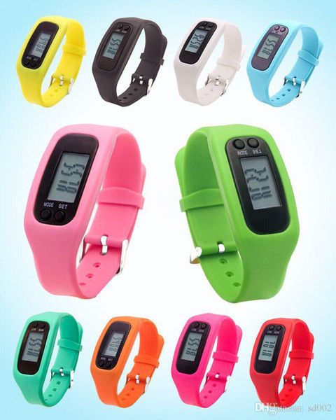 Sports Design Bracelet Run Step Walking Distance Pedometer For Silicone LCD Electronic Counter Practical Novelty Gifts 4 8kr ZZ