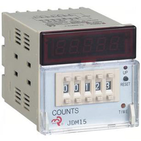 Preset Counter Contacts Photoelectric Counter Punch JDM15 AC/DC 24V 36V 110V 220V 380V /50HZ