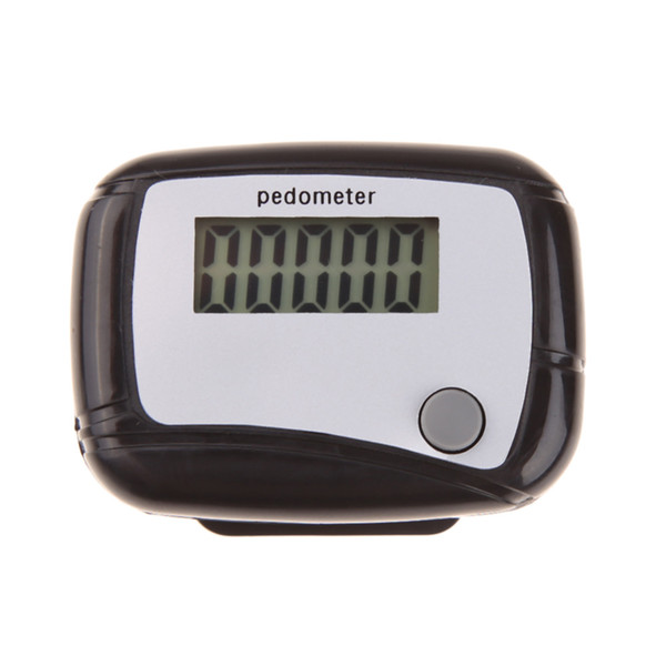 Digital LCD Step Counter Run Walk Walking Pedometer Distance Calorie Monitor High Quality BLACK COLOR 100 pieces up