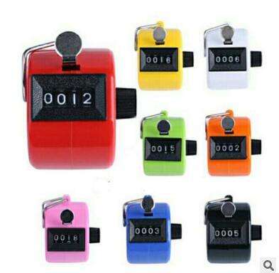 8 Color Sale Hand Held 4 Digit Number Tally Counter Clicker Golf Manual Operation Machinery