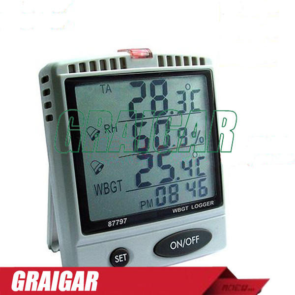 AZ87797 Desktop Humidity Temperature Meter Datalogger,87797 WBGT SD card datalogger