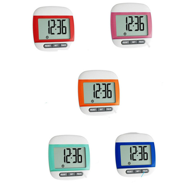 hot sale 3in 1 Mini Waterproof Step Movement Calories Counter Digital LCD Pedometer Sports Walking Exercise Distance Calculation