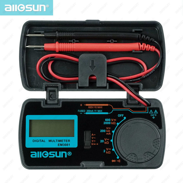 All Sun Autorange Digital Multimeter 3 1/2-digit, Low Battery Indication Overload Protection data-hold mode EM3081 $