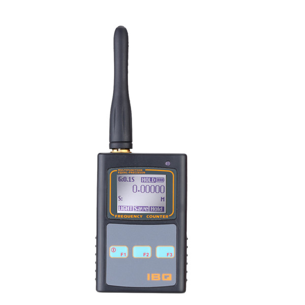 Handheld cymometer Digital LCD Frequency Counter with UHF antenna analyzer frequency meter 50MHz-2.6GHz for Two Way Radio