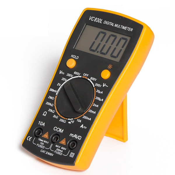 Backlight For Electricians Hobbyists Measuring Tool LCD Display Everyday Use Digital Multimeter Household Use Multifunctions