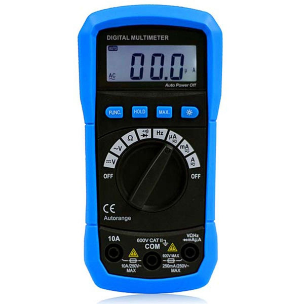 BSIDE Handheld Auto Range Digital AC/DC Multimeter Portable Electrical Tester Instrusment Tool With Frequency Test Meter Frequency Tester