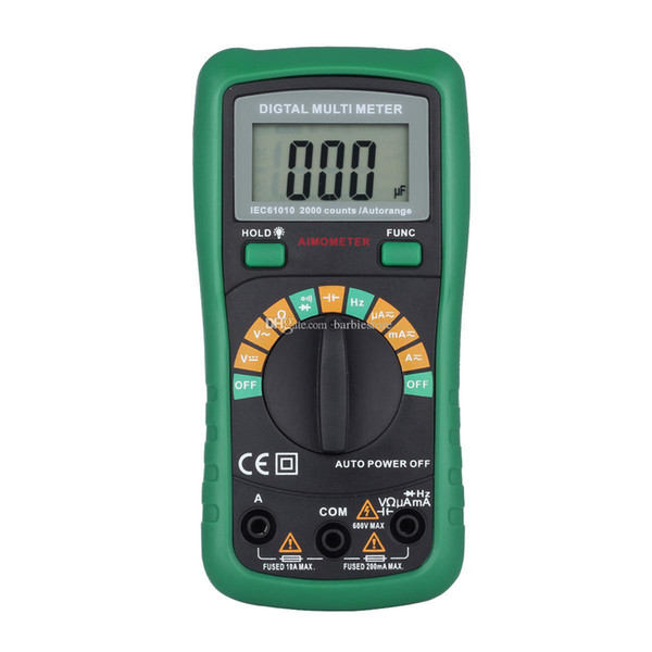 UT33D/UT136B Digital Automatic Range Power LCD Multimeter Voltmeter Ammeter Ohmmeter OHM Capacitance Tester E00661 OST