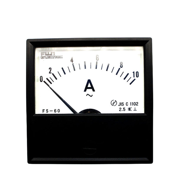 Japan FUJI FS-60 AC ammeter 10A pointer mechanical head