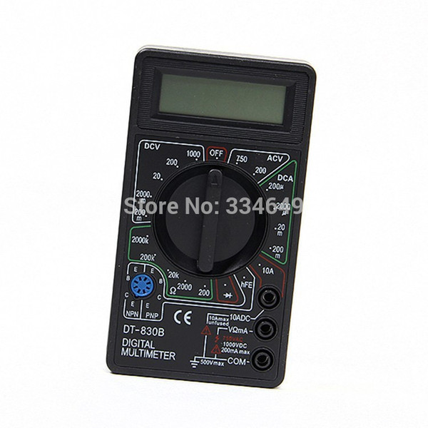 Professional Digital Multimeter DT830B AC/DC Ammeter Voltmeter Ohm Electrical Tester Meter Best Selling