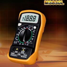 Portable digital multimeter measure the voltage. Current multimeter/MAS830L