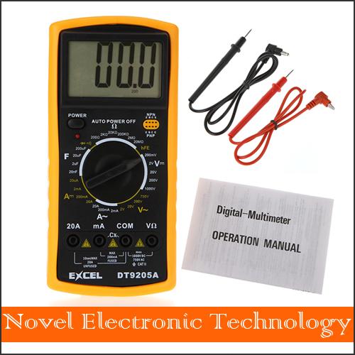 Free shipping DT9025A AC/DC Professional Electric Handheld Tester Meter Digital Multimeter