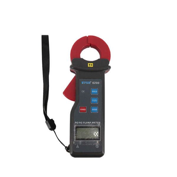 ETCR6200 AC DC Leakage Current Clamp Meter Sampling Rate 2 times/s Car Standby Current Clamp Meter