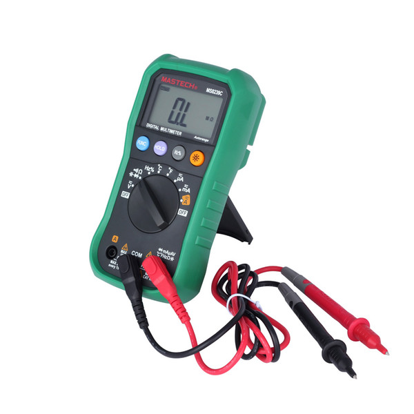 Palm Size MS8239C Auto Ranging Digital Multimeters w/Frequency Capacitance & Temperature Test