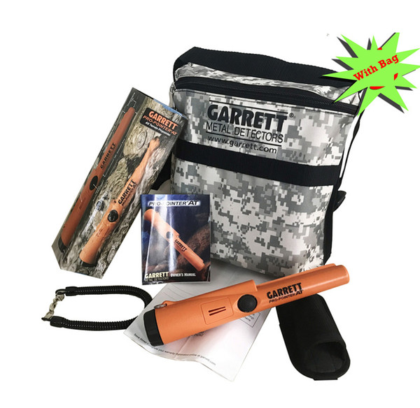 Free shipping! Cofinder metal detector factory GARRETT Pro Pointer AT 1140900 Gold Silver Metal Detector With free garrett handbag