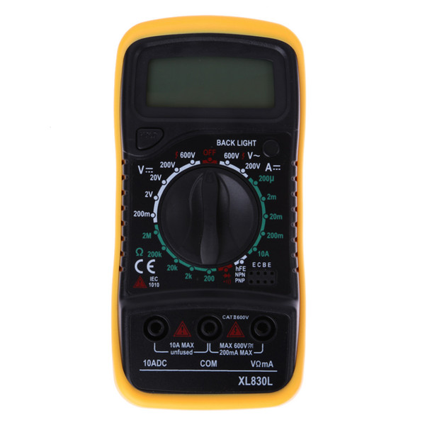 High Quality Digital LCD Multimeter Voltmeter Ammeter AC DC OHM Volt Tester Test Current