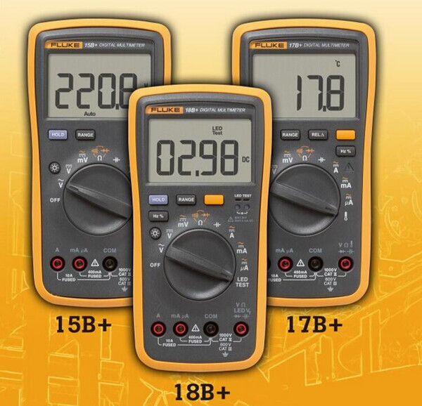 Wholesale - Digital Multimeters Fluke F17B Multimeter Tester with retail box F17B+ F18B F15B DHL ship from china