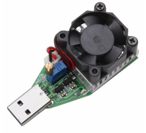 1PCS Brand New DC 3.7-13V USB 15W Adjustable Constant Current Electronic Load Discharger